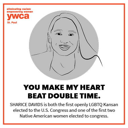 shareable valentine image of sharice davids