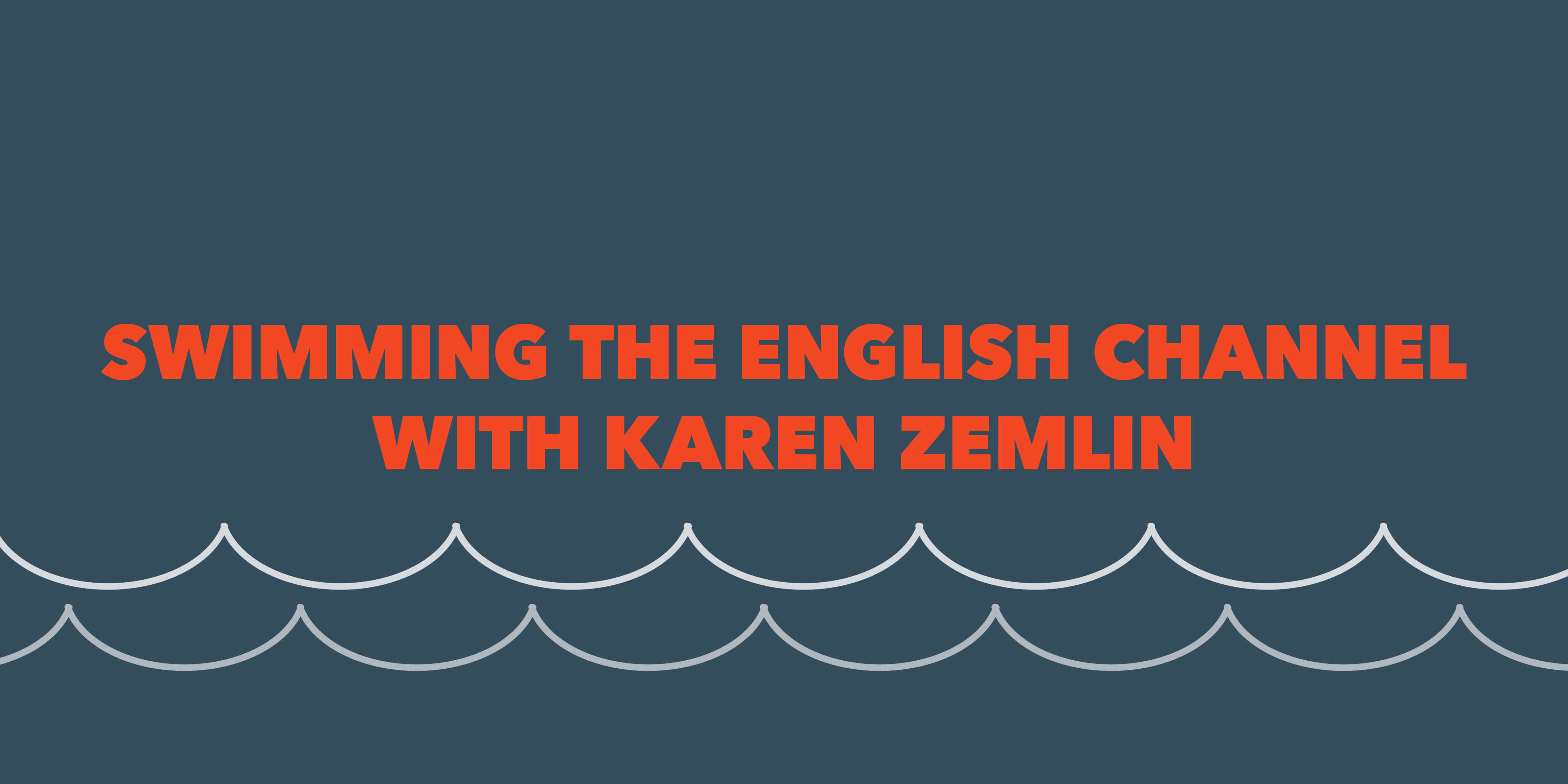Swimming the English Channel blog header image